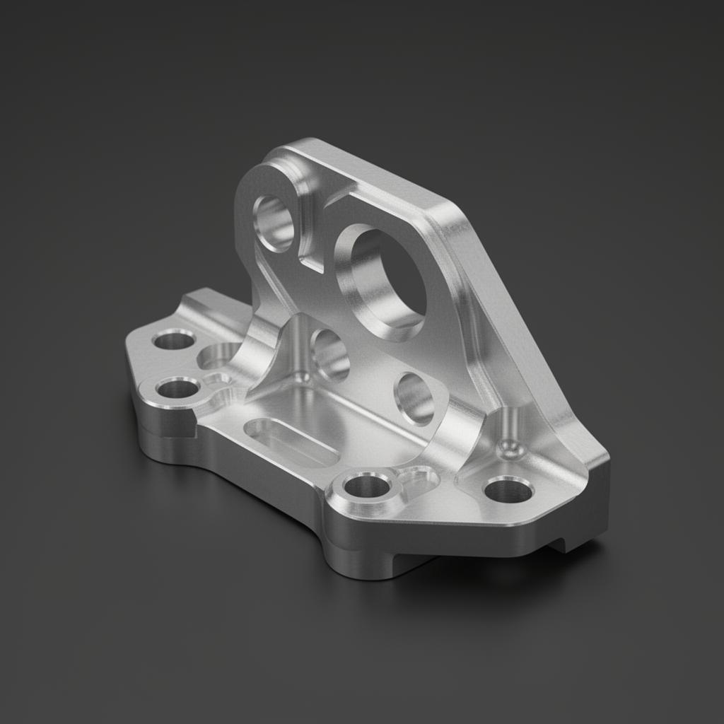Specialtillverkat fäste i aluminium